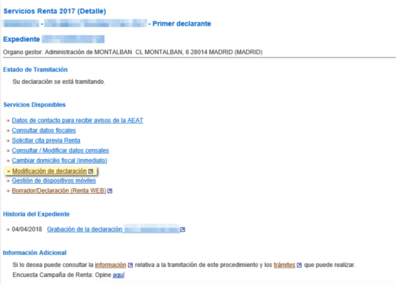 Servicios de la renta Servicios de la renta